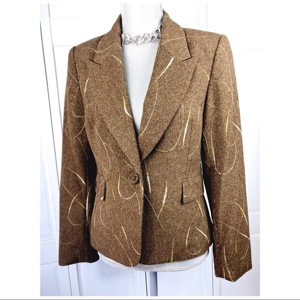 DONNA RAE NEW YORK NEW DESIGNER EMBROIDERED JACKET